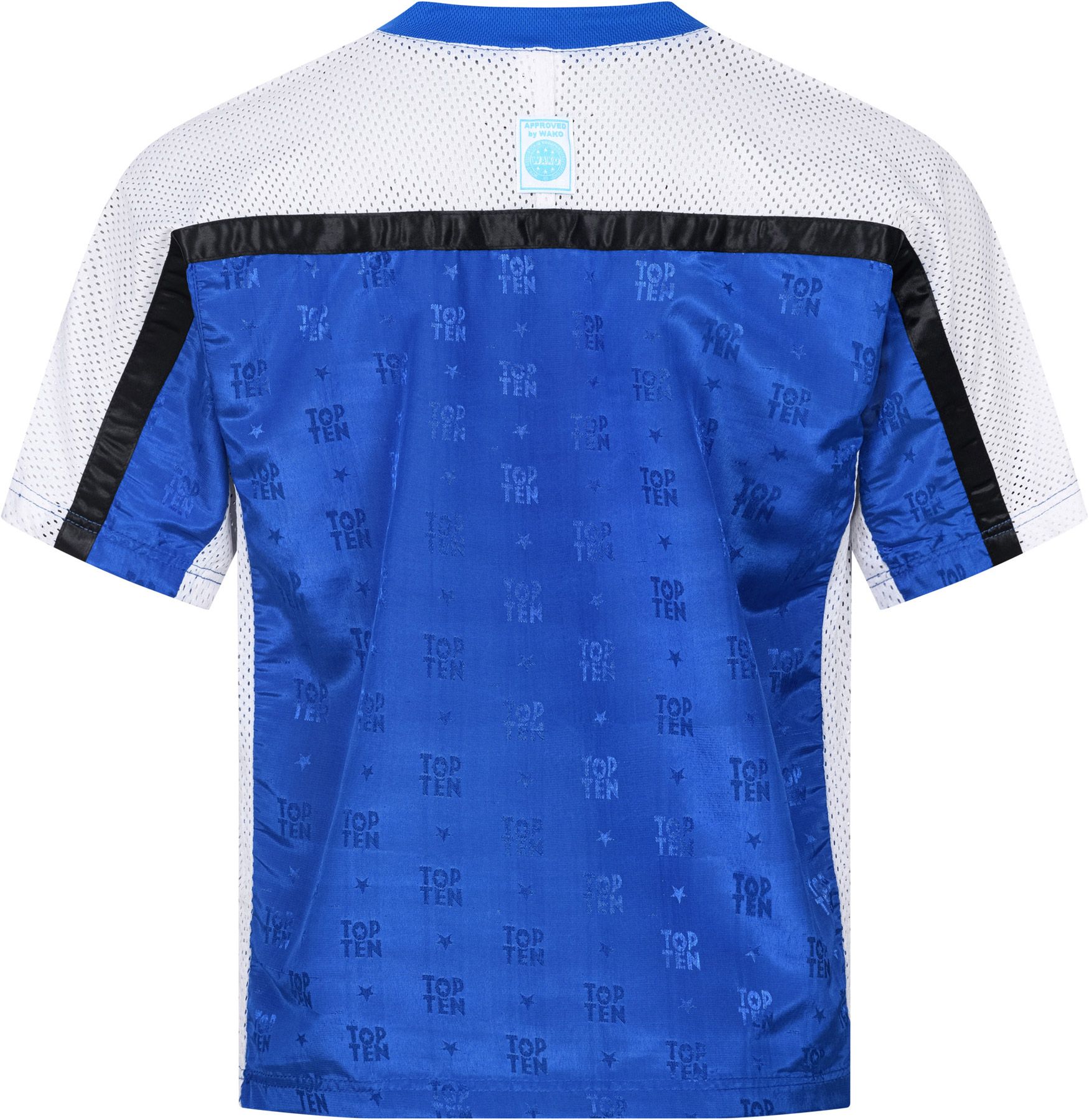 T-Shirt mit V-Ausschnitt zum Kickboxen „Kickboxjacke Mesh“