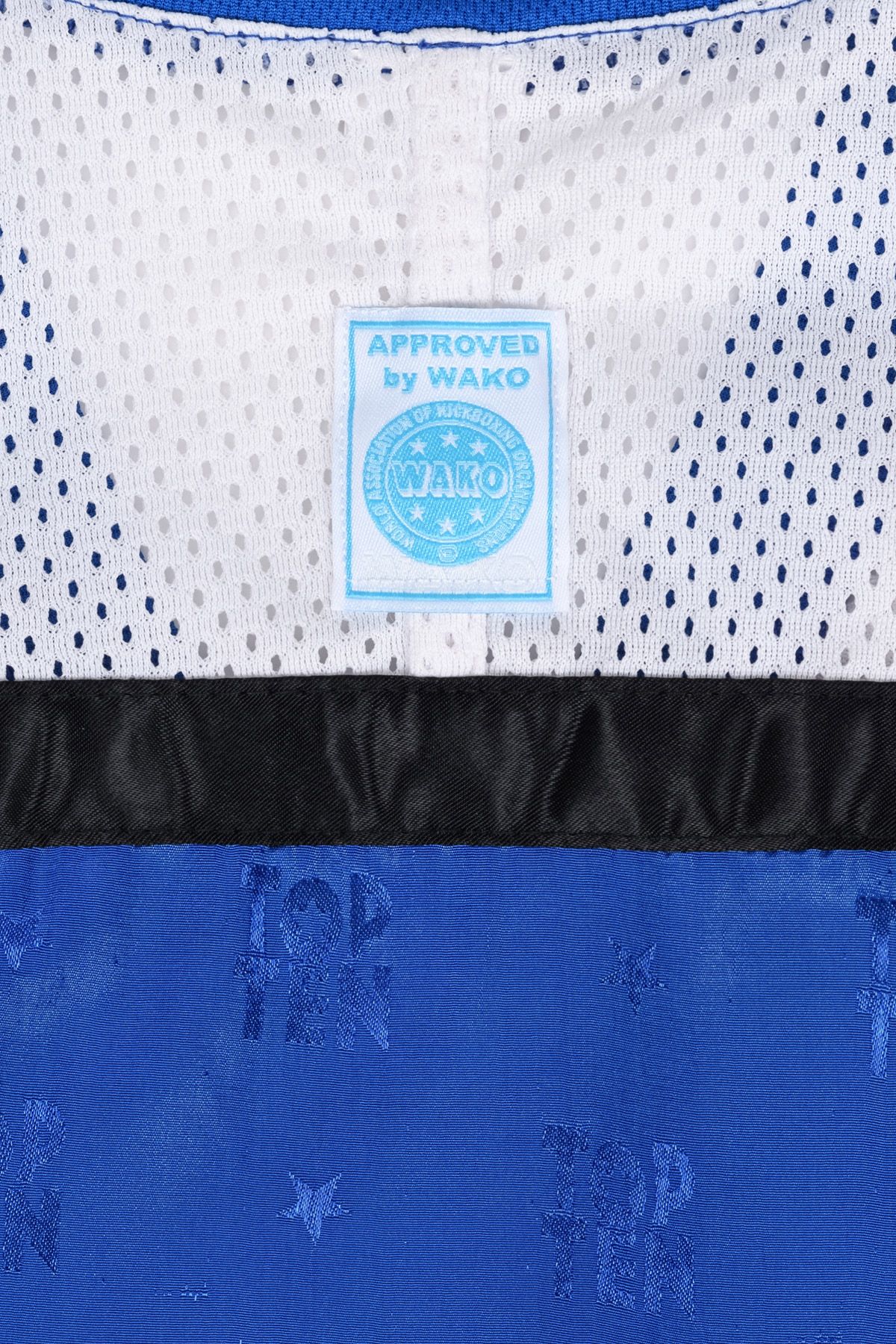 T-Shirt mit V-Ausschnitt zum Kickboxen „Kickboxjacke Mesh“