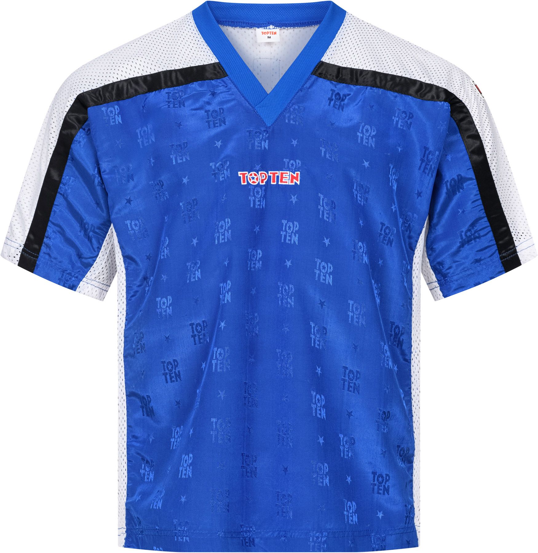 T-Shirt mit V-Ausschnitt zum Kickboxen „Kickboxjacke Mesh“
