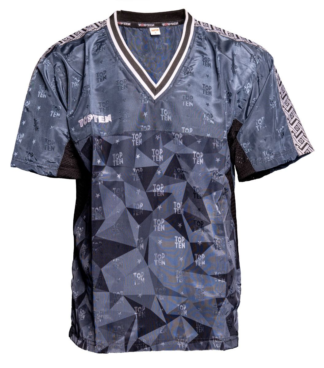 T-Shirt mit V-Ausschnitt zum Kickboxen „Kickboxjacke Prism“