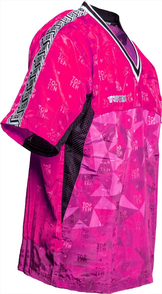 T-Shirt mit V-Ausschnitt zum Kickboxen „Kickboxjacke Prism“