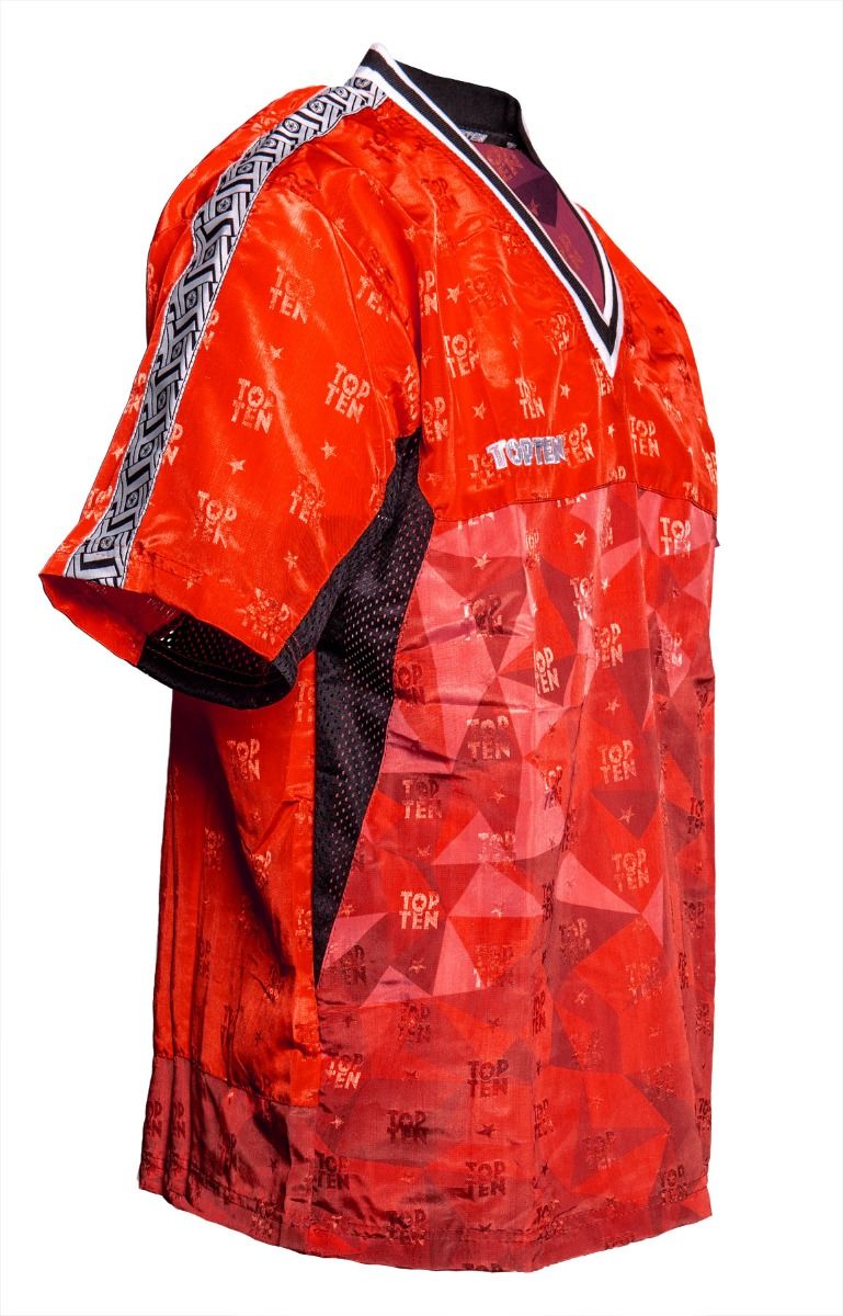 T-Shirt mit V-Ausschnitt zum Kickboxen „Kickboxjacke Prism“