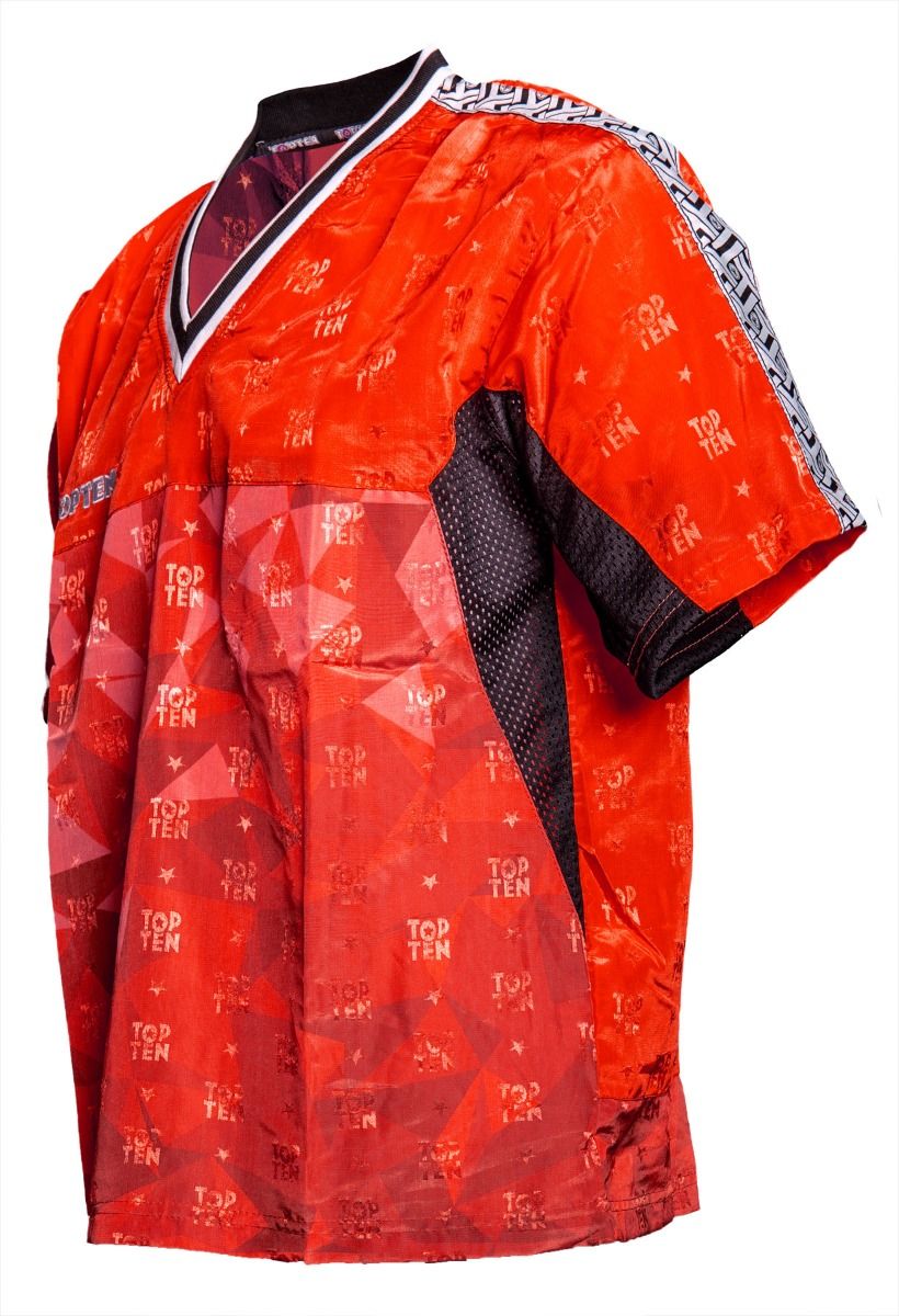 T-Shirt mit V-Ausschnitt zum Kickboxen „Kickboxjacke Prism“