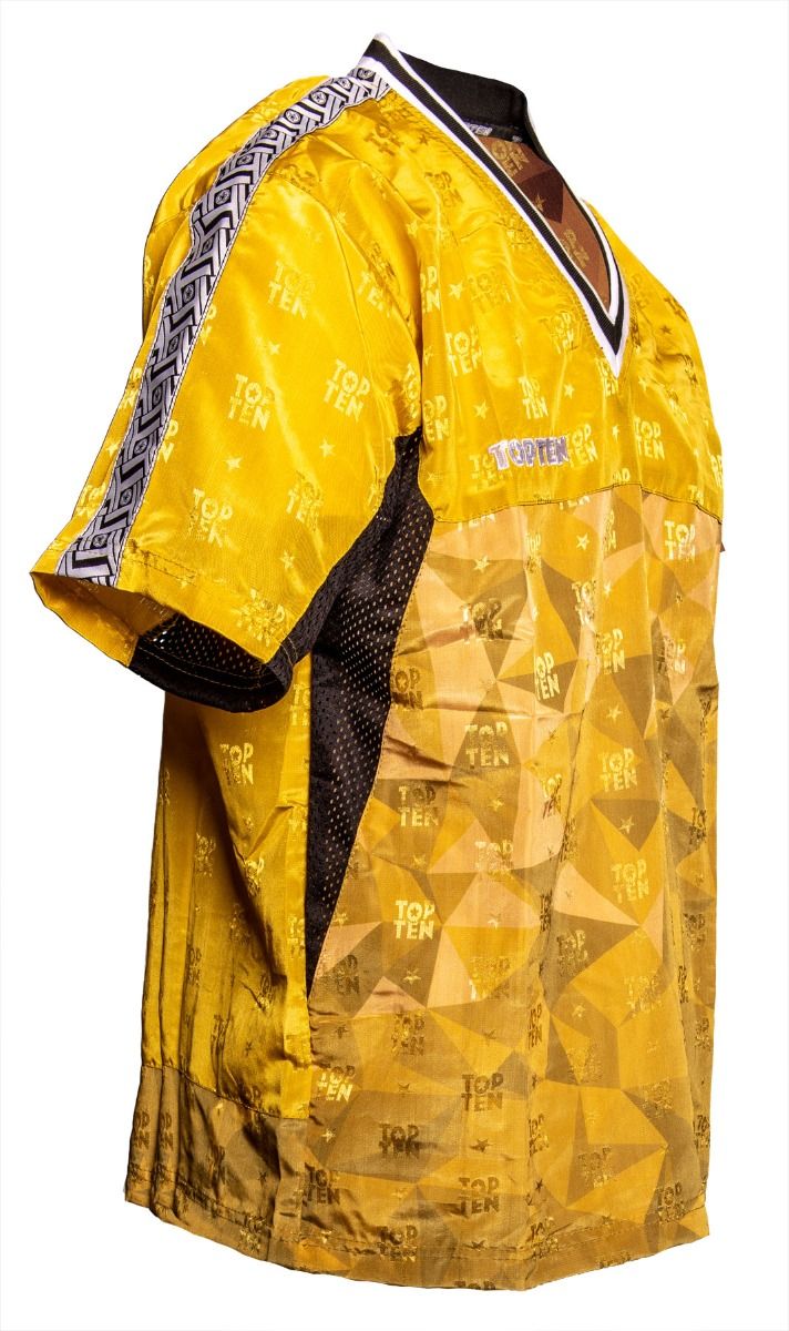 T-Shirt mit V-Ausschnitt zum Kickboxen „Kickboxjacke Prism“