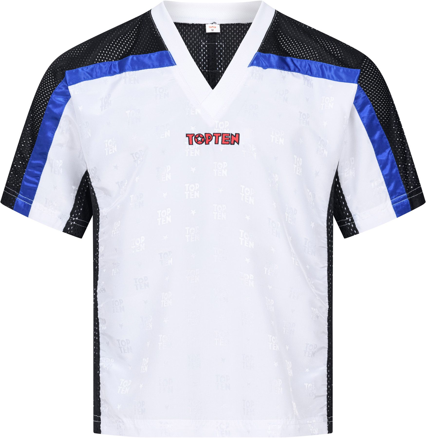 T-Shirt mit V-Ausschnitt zum Kickboxen „Kickboxjacke Mesh“