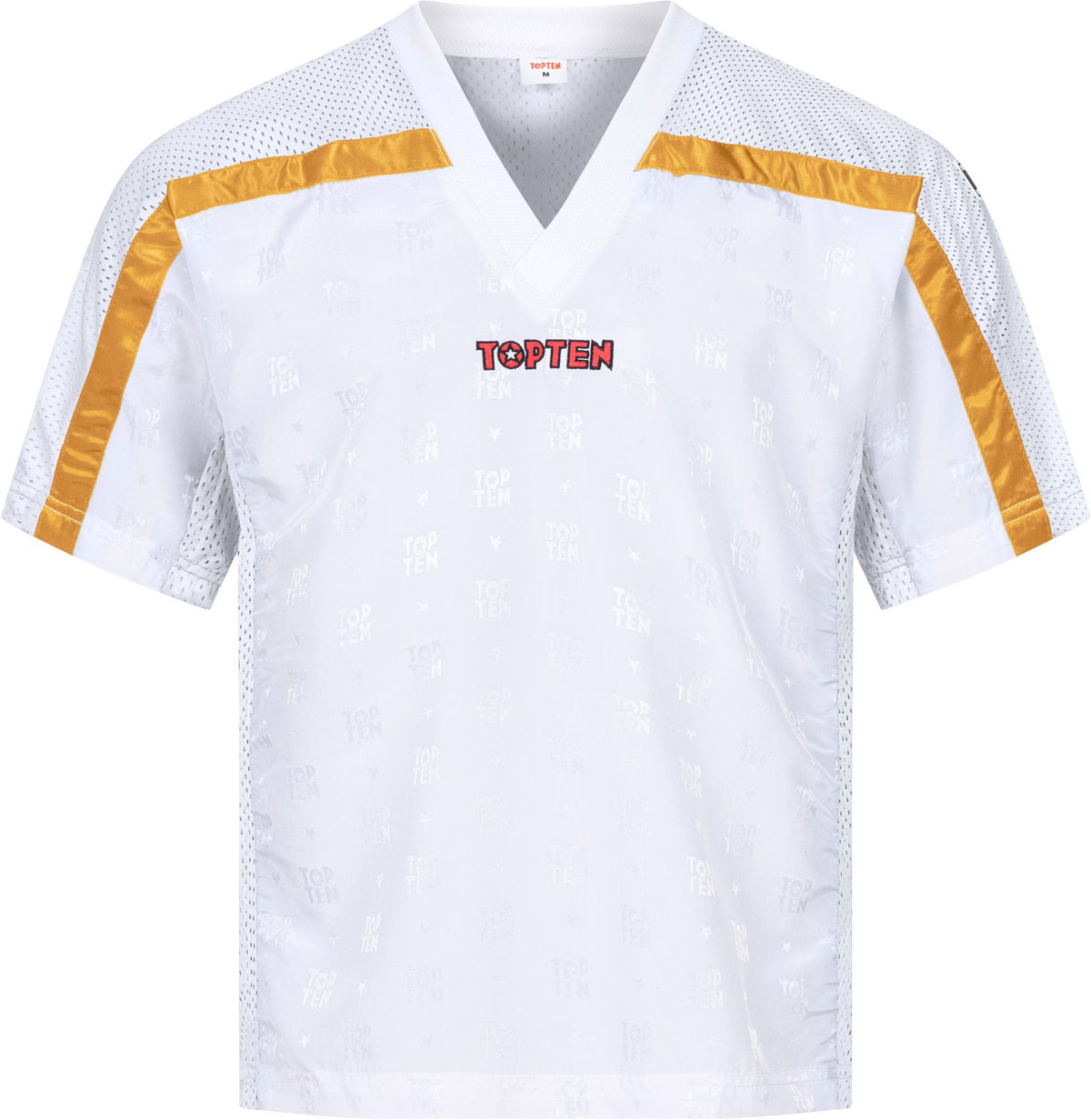 T-Shirt mit V-Ausschnitt zum Kickboxen „Kickboxjacke Mesh“