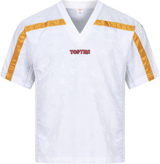 T-Shirt mit V-Ausschnitt zum Kickboxen „Kickboxjacke Mesh“