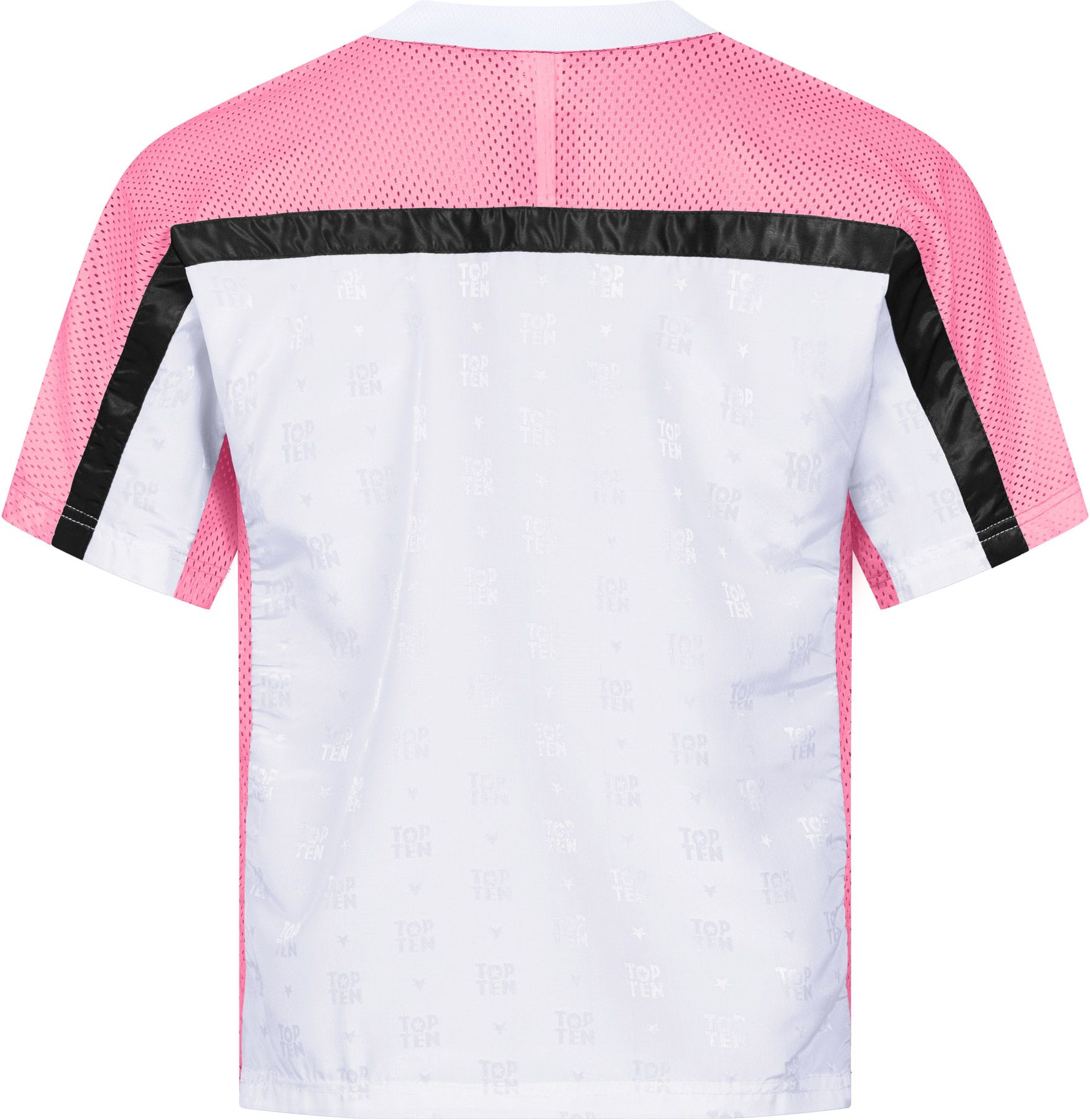 T-Shirt mit V-Ausschnitt zum Kickboxen „Kickboxjacke Mesh“