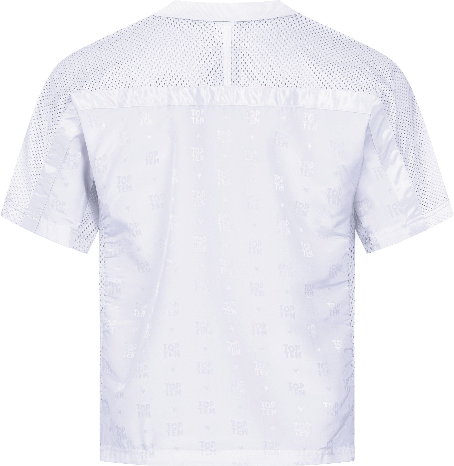 T-Shirt mit V-Ausschnitt zum Kickboxen „Kickboxjacke Mesh“
