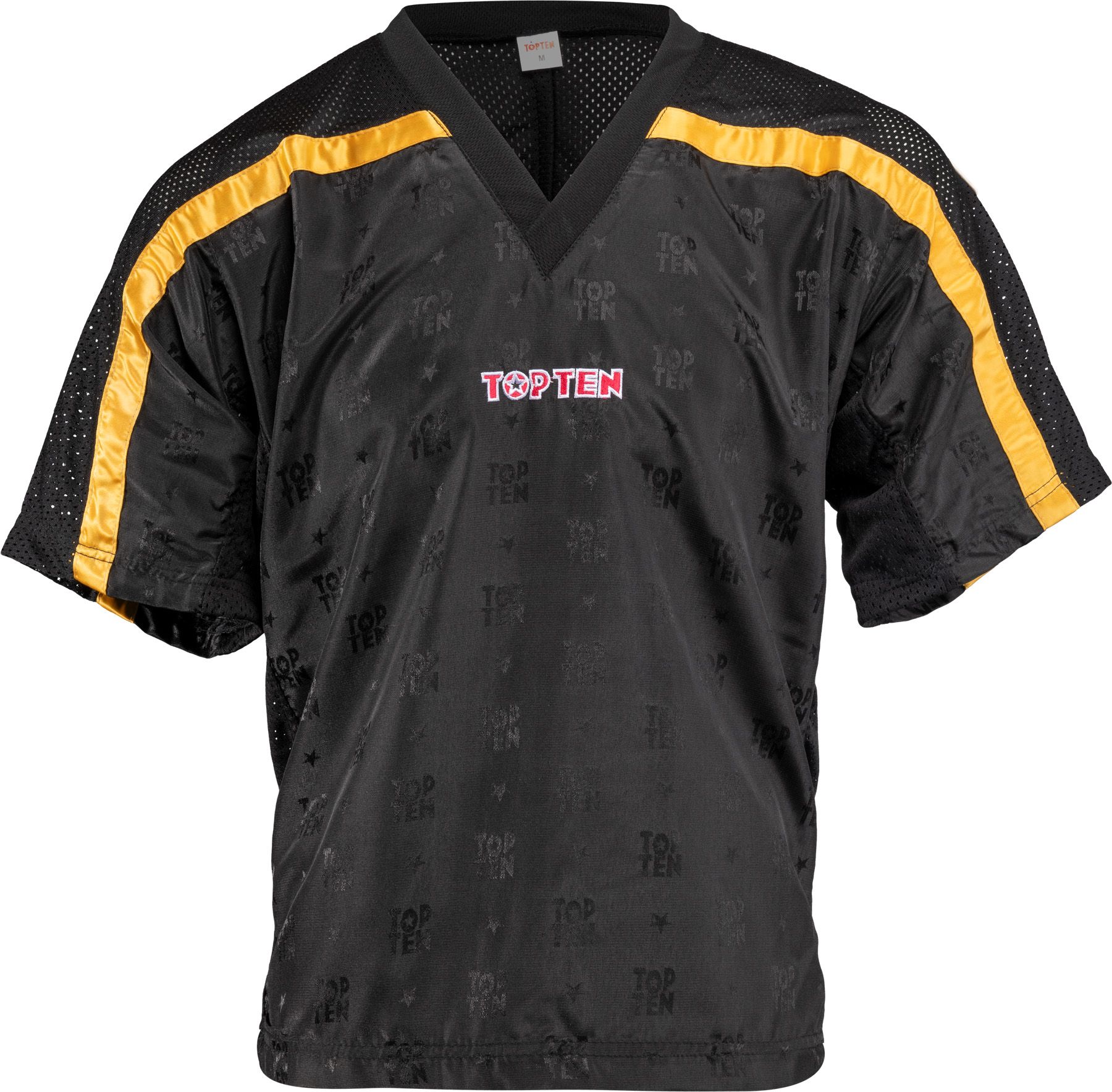 T-Shirt mit V-Ausschnitt zum Kickboxen „Kickboxjacke Mesh“