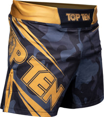 MMA Shorts „Black Force“ Camouflage