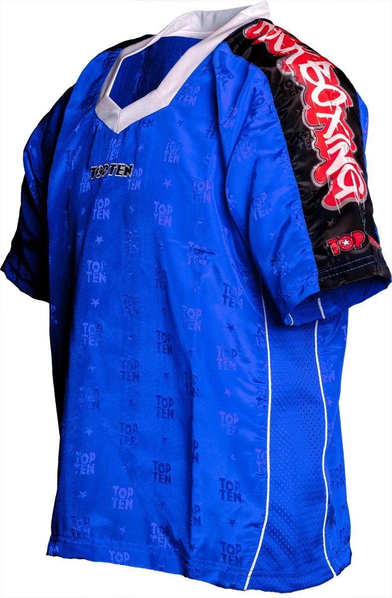 T-Shirt mit V-Ausschnitt zum Kickboxen „Kickboxjacke Graffiti“