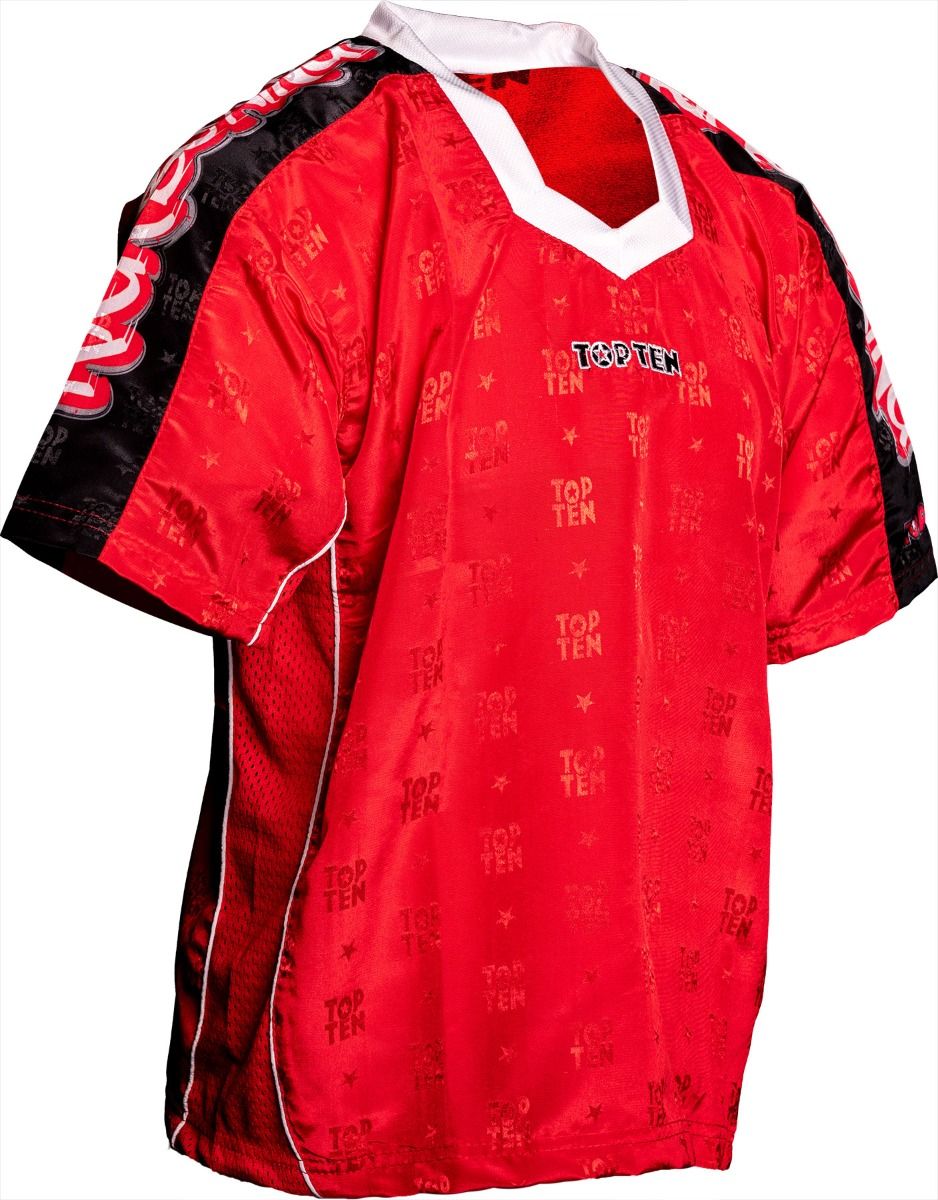 T-Shirt mit V-Ausschnitt zum Kickboxen „Kickboxjacke Graffiti“