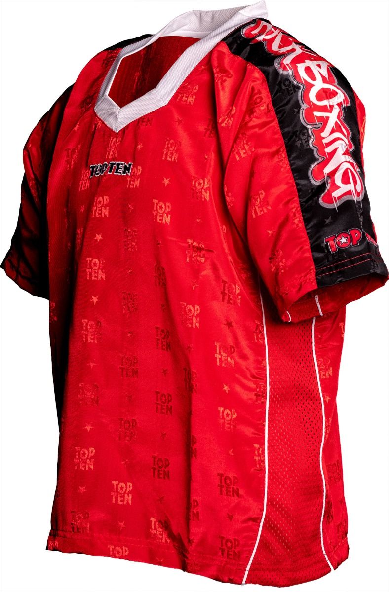 T-Shirt mit V-Ausschnitt zum Kickboxen „Kickboxjacke Graffiti“
