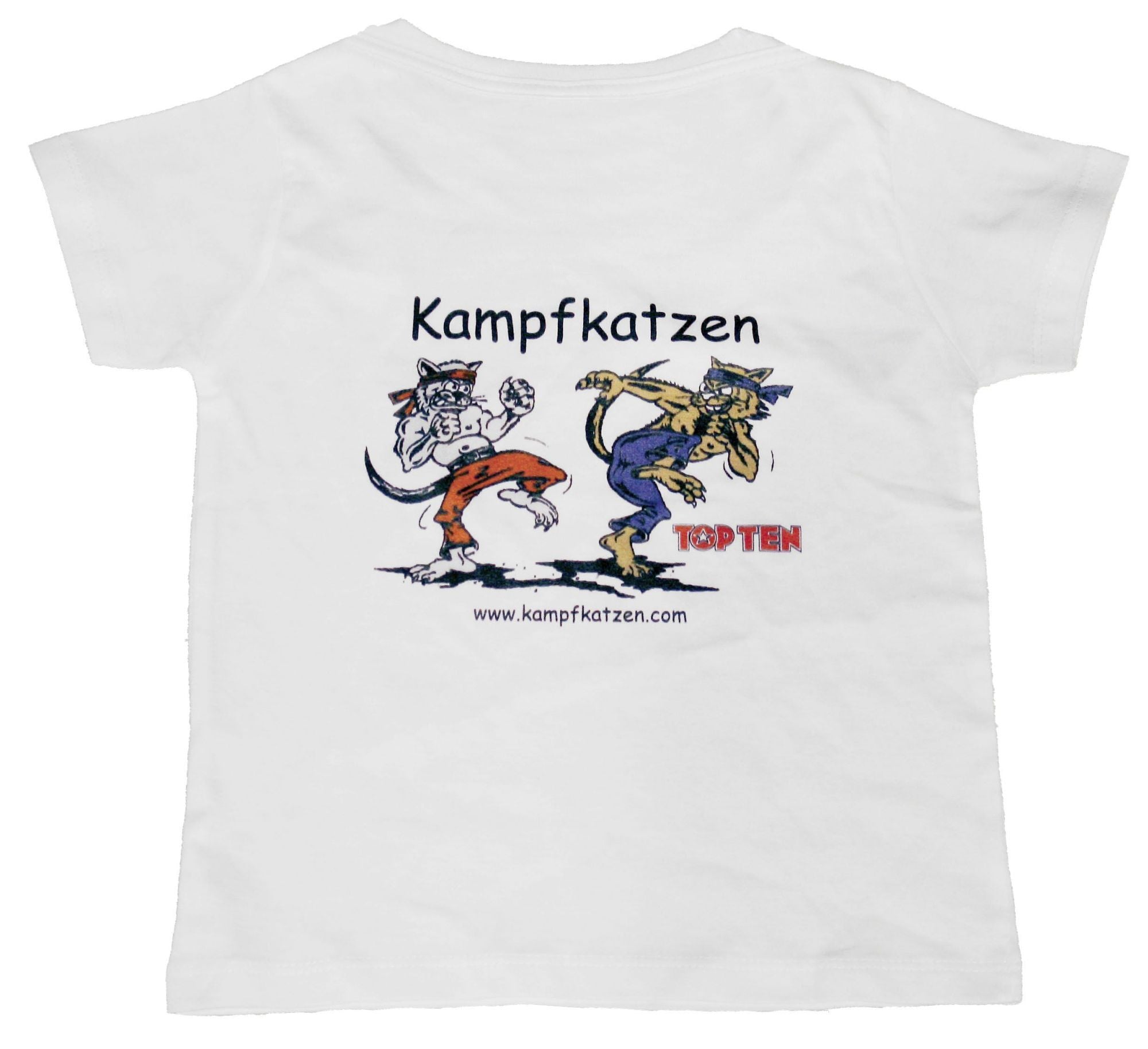 T-Shirt für Kinder „Kampfkatzen“