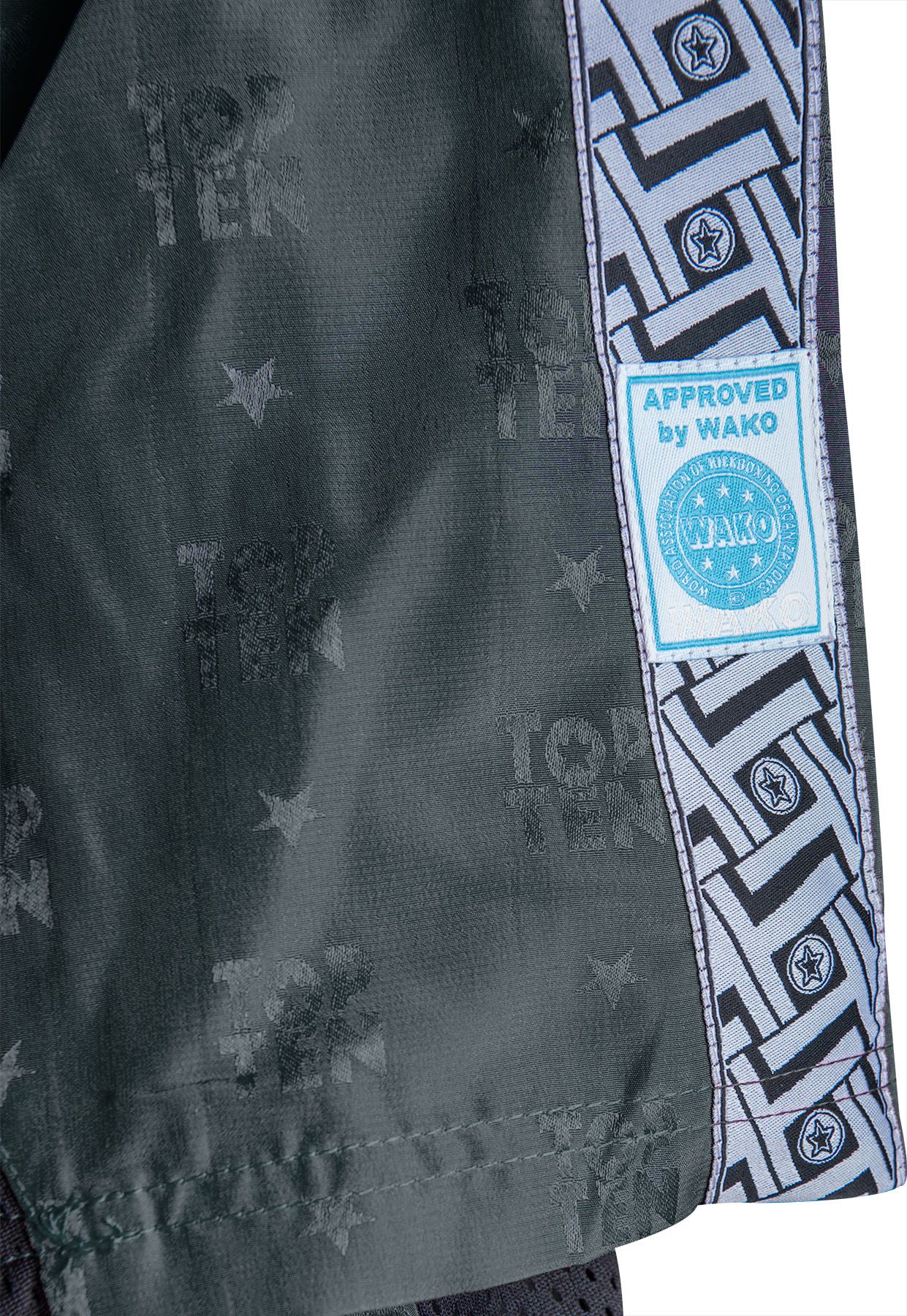 T-Shirt mit V-Ausschnitt zum Kickboxen „Kickboxjacke Prism“