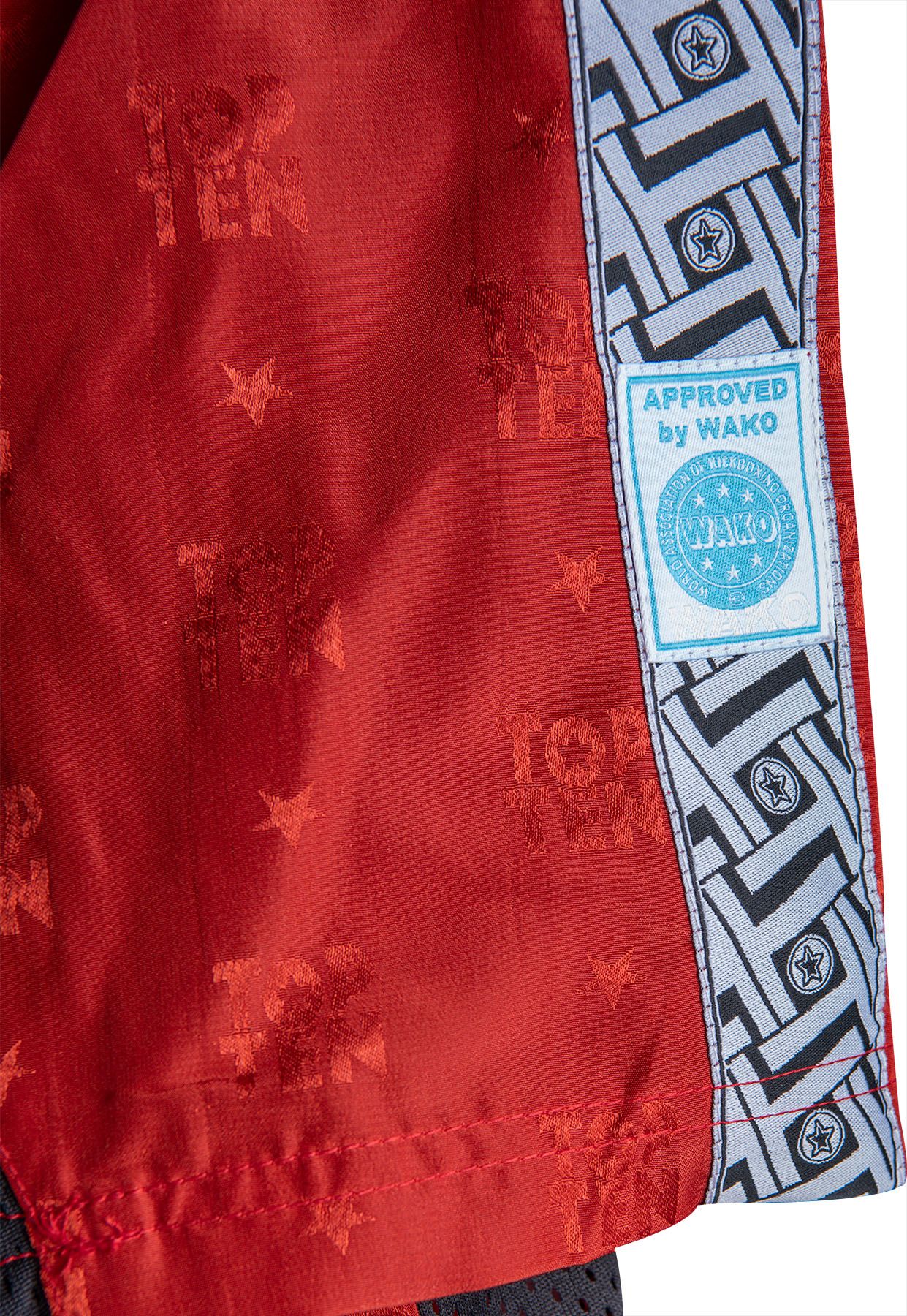 T-Shirt mit V-Ausschnitt zum Kickboxen „Kickboxjacke Prism“