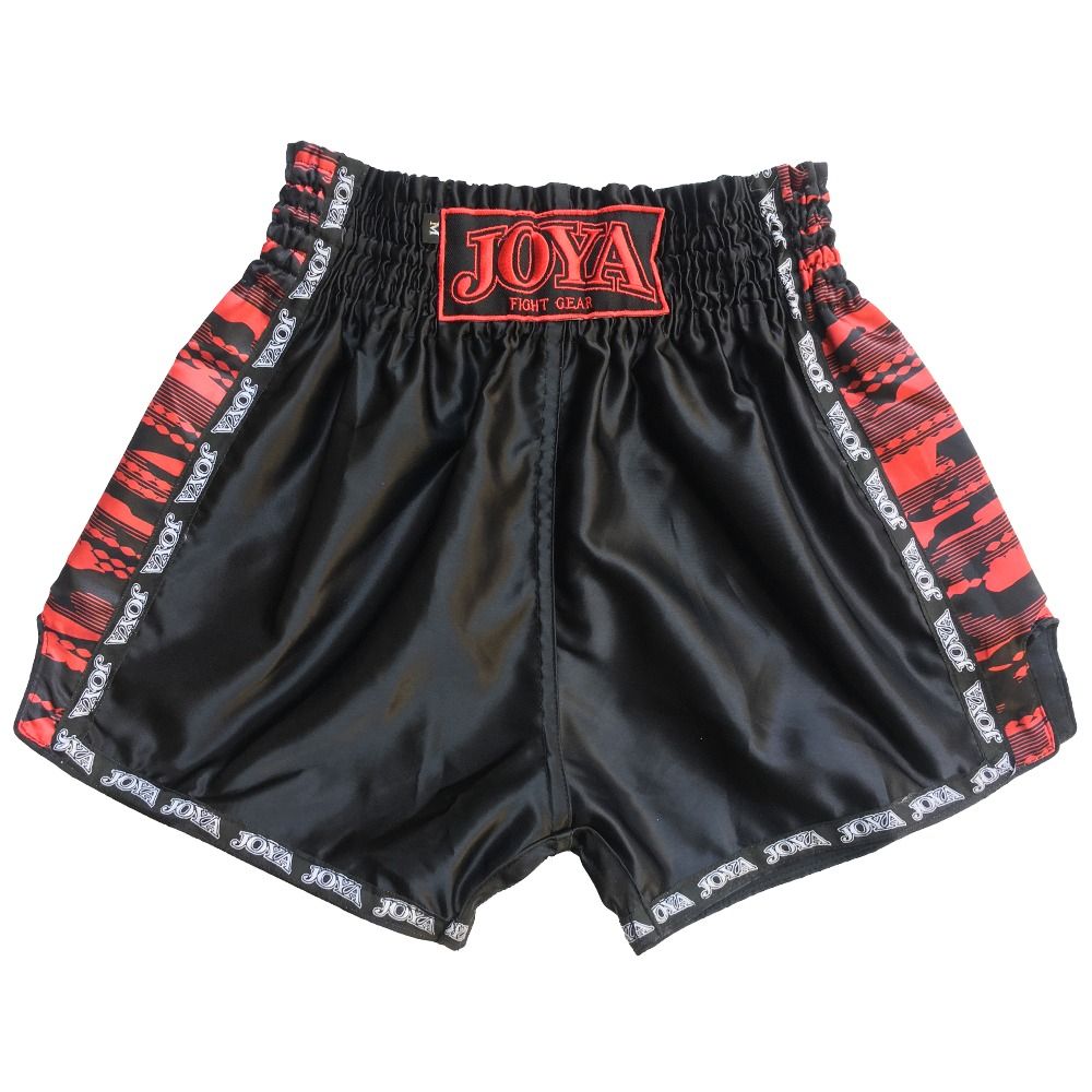 Joya Camo V2 Kickboxing Shorts - Red