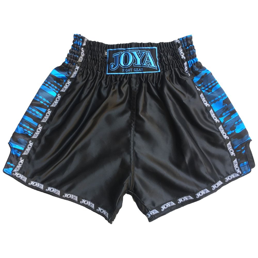 Joya Camo V2 Kickboxing Shorts - Blue