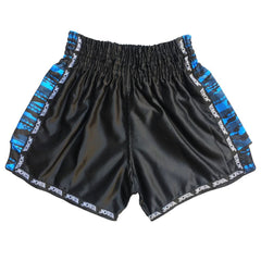 Joya Camo V2 Kickboxing Shorts - Blue