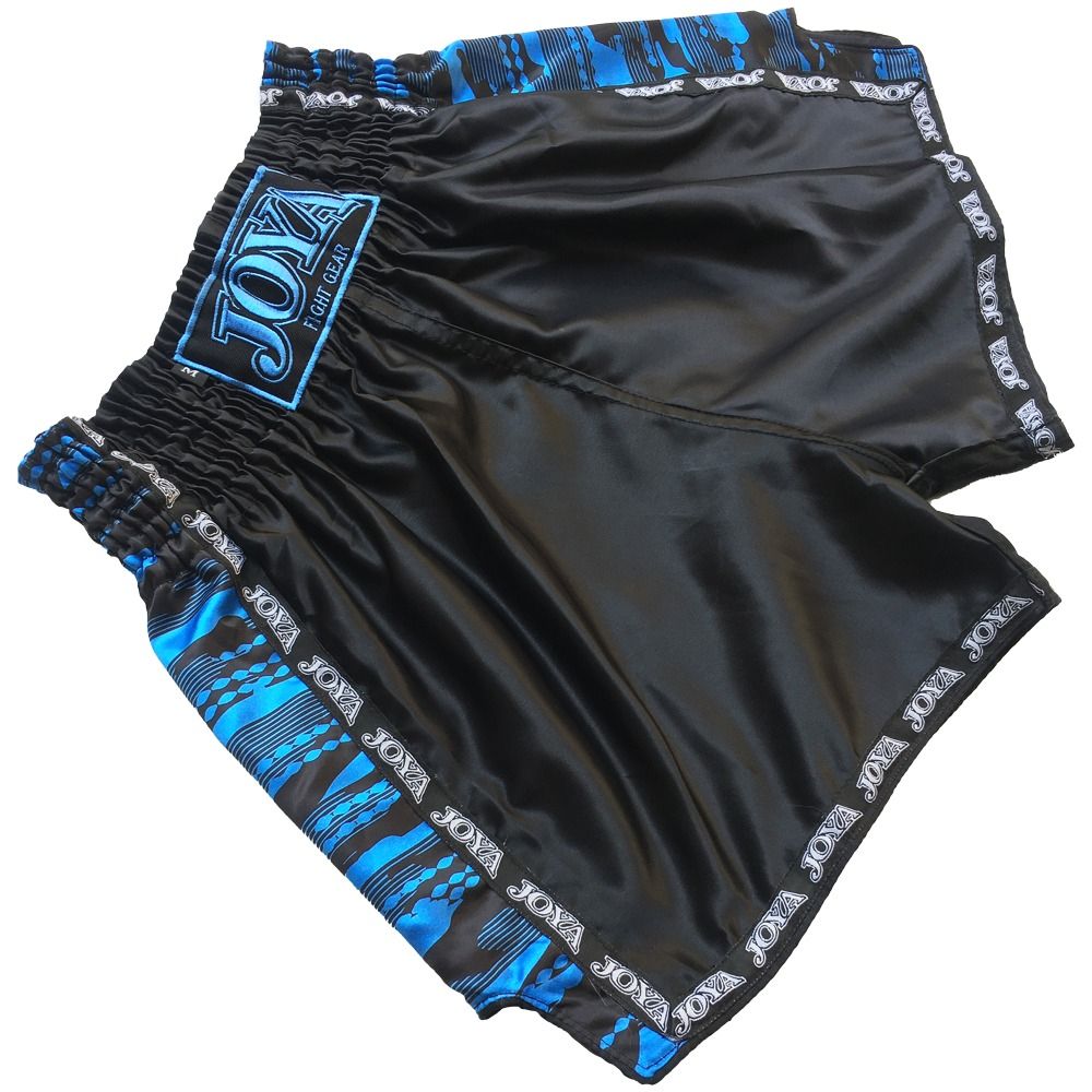 Joya Camo V2 Kickboxing Shorts - Blue