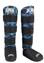 Joya Camo V2 ShinGuards - Blue